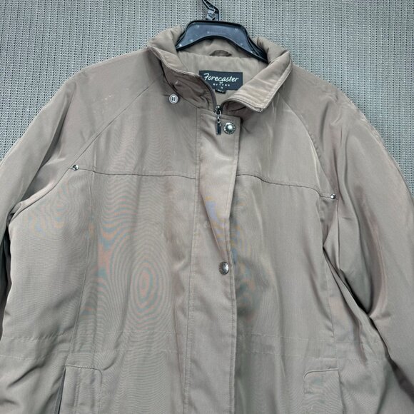 Forecaster Of Boston Womens Size 1xTaupe Insulated Coat - Picture 7 of 8